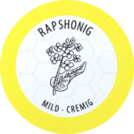 Rapshonig - Etikett
